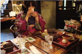 お茶菓子で一服